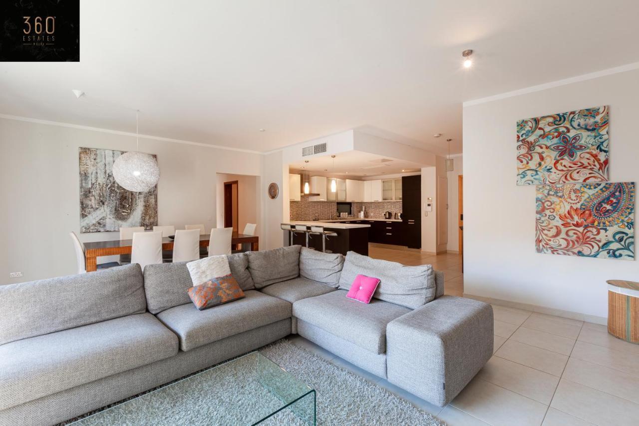 Pender Lux Complex - 3Br Unit With Private Parking By 360 Estates Lägenhet St. Julian's Exteriör bild
