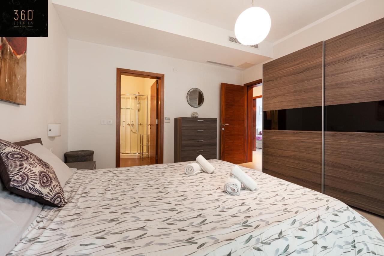Pender Lux Complex - 3Br Unit With Private Parking By 360 Estates Lägenhet St. Julian's Exteriör bild