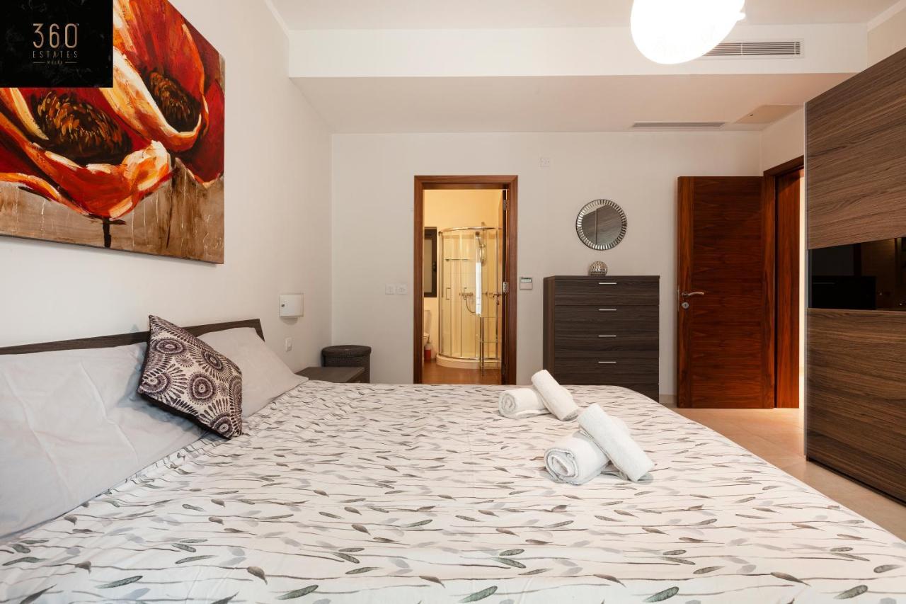 Pender Lux Complex - 3Br Unit With Private Parking By 360 Estates Lägenhet St. Julian's Exteriör bild