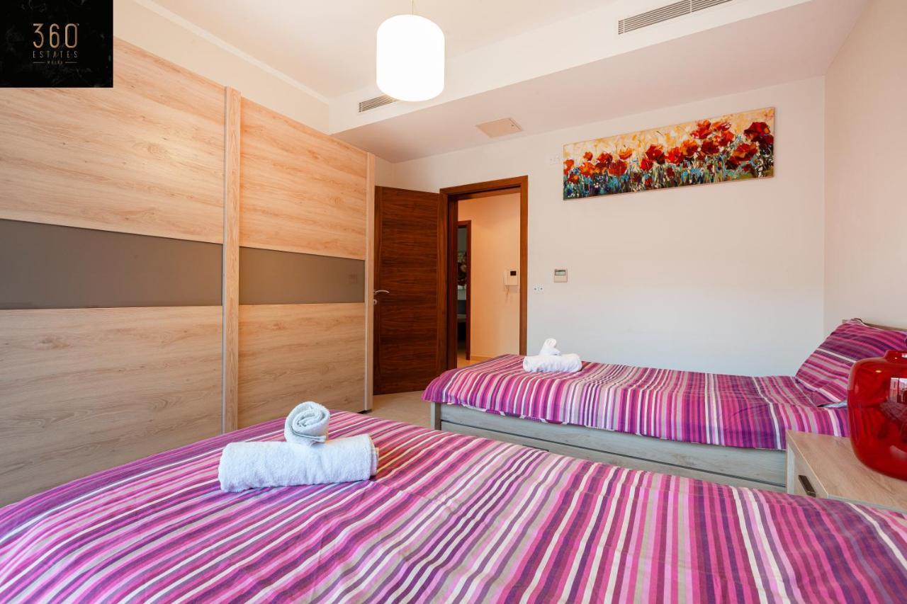 Pender Lux Complex - 3Br Unit With Private Parking By 360 Estates Lägenhet St. Julian's Exteriör bild